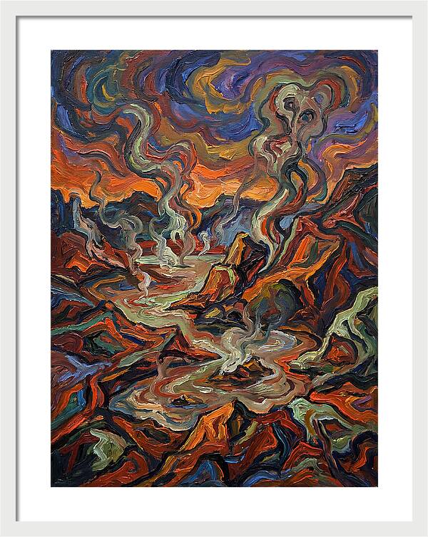 Geothermal Landscape Expressionism