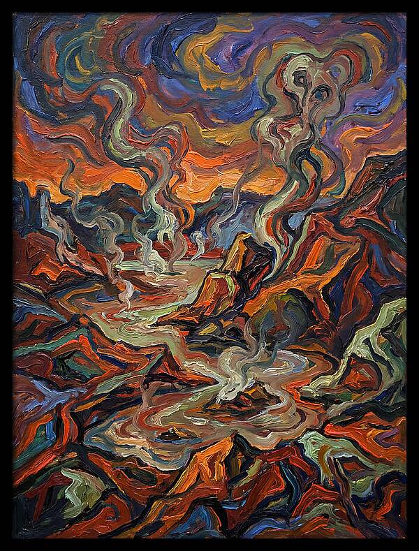 Geothermal Landscape Expressionism