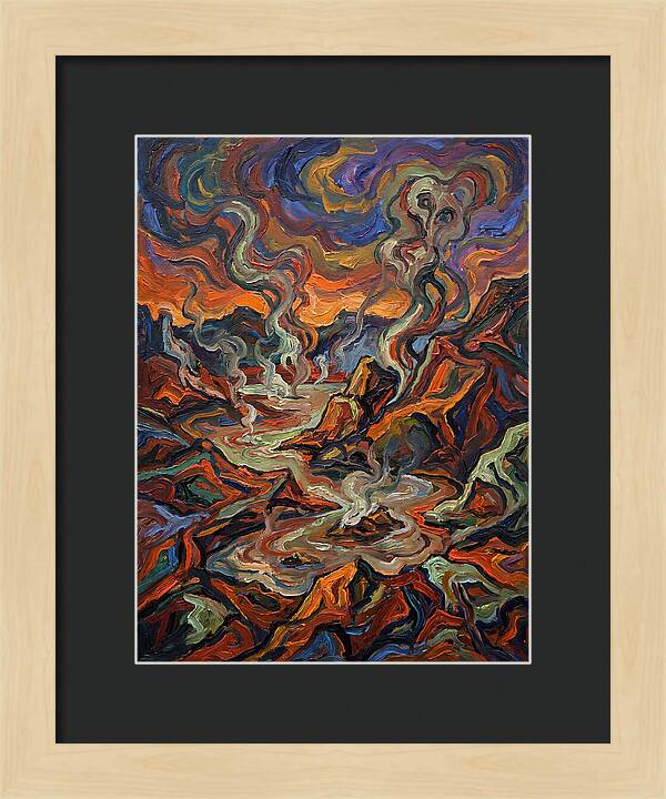 Geothermal Landscape Expressionism