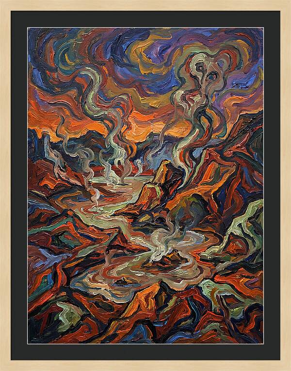 Geothermal Landscape Expressionism