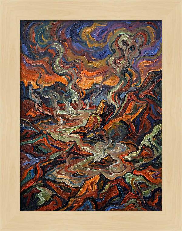Geothermal Landscape Expressionism