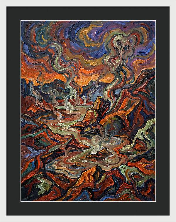 Geothermal Landscape Expressionism