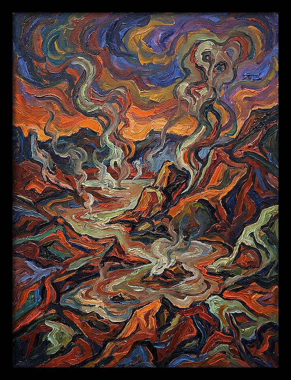 Geothermal Landscape Expressionism
