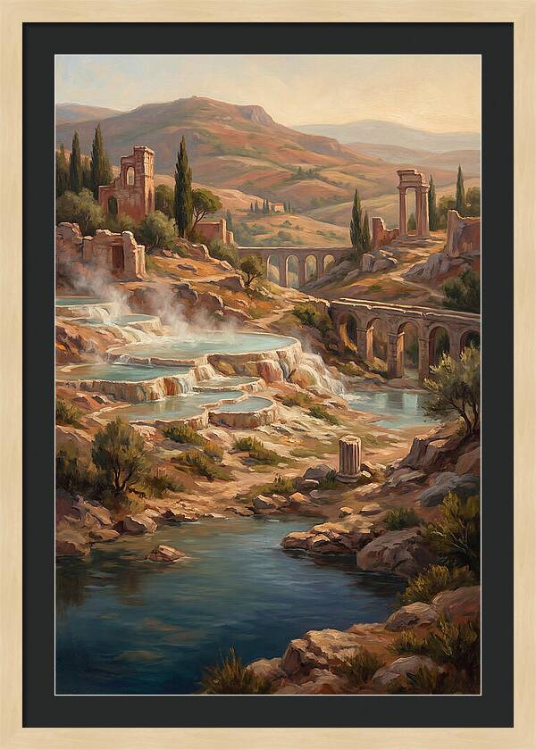 Geothermal Landscape Serenity