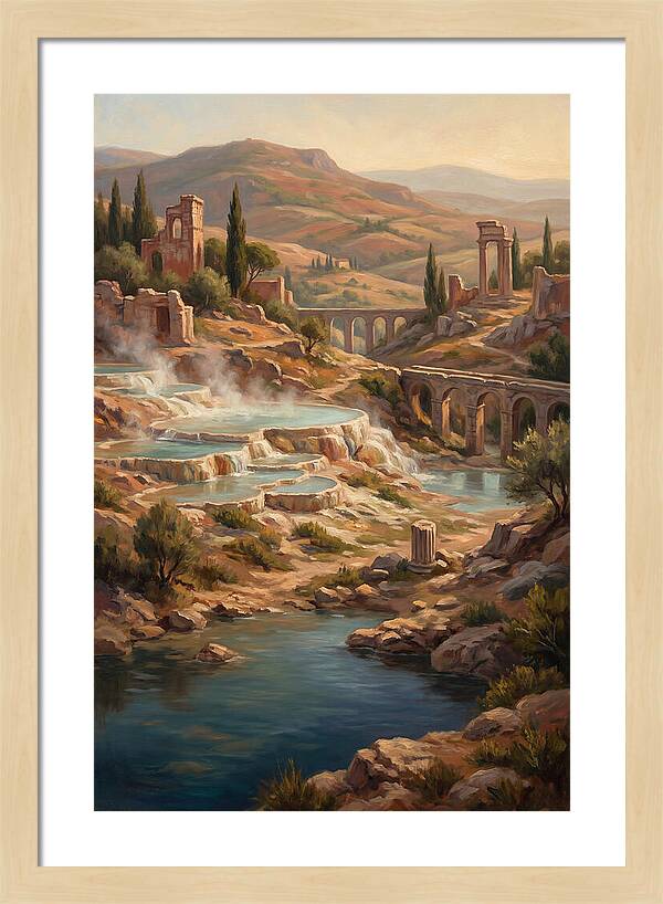 Geothermal Landscape Serenity