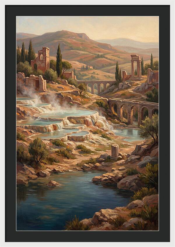 Geothermal Landscape Serenity