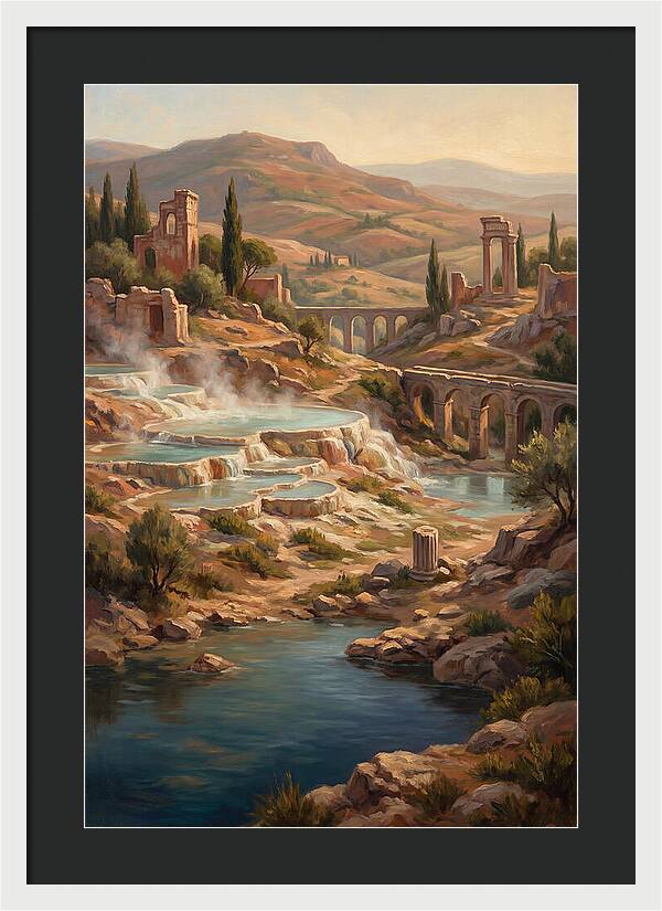 Geothermal Landscape Serenity