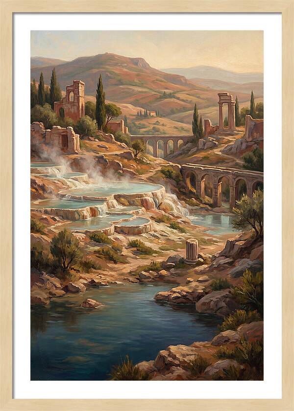 Geothermal Landscape Serenity