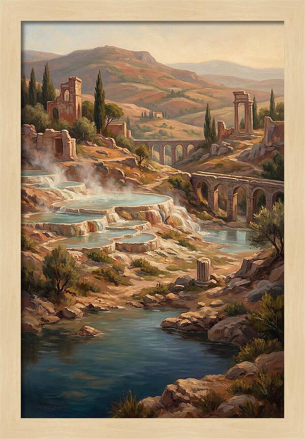 Geothermal Landscape Serenity