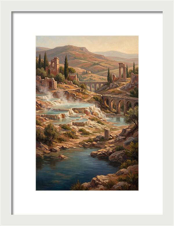Geothermal Landscape Serenity