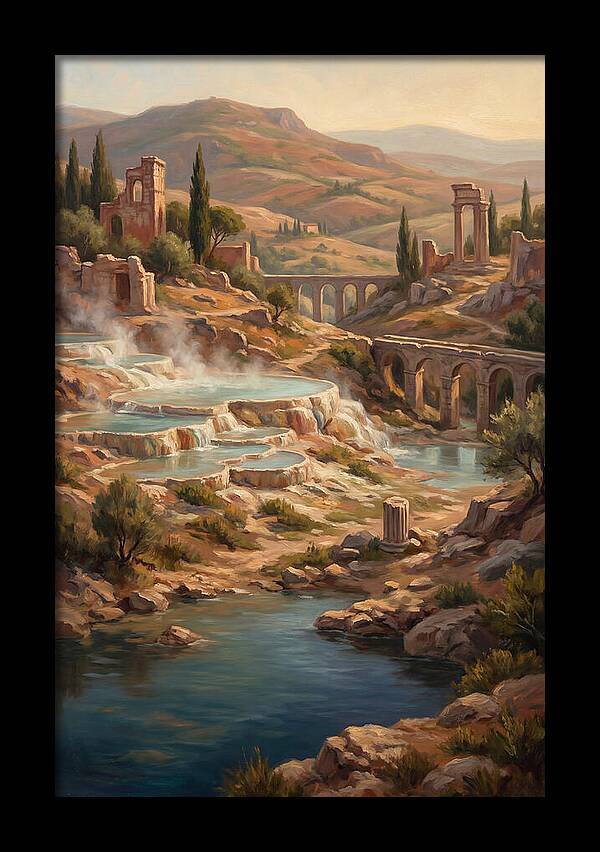 Geothermal Landscape Serenity