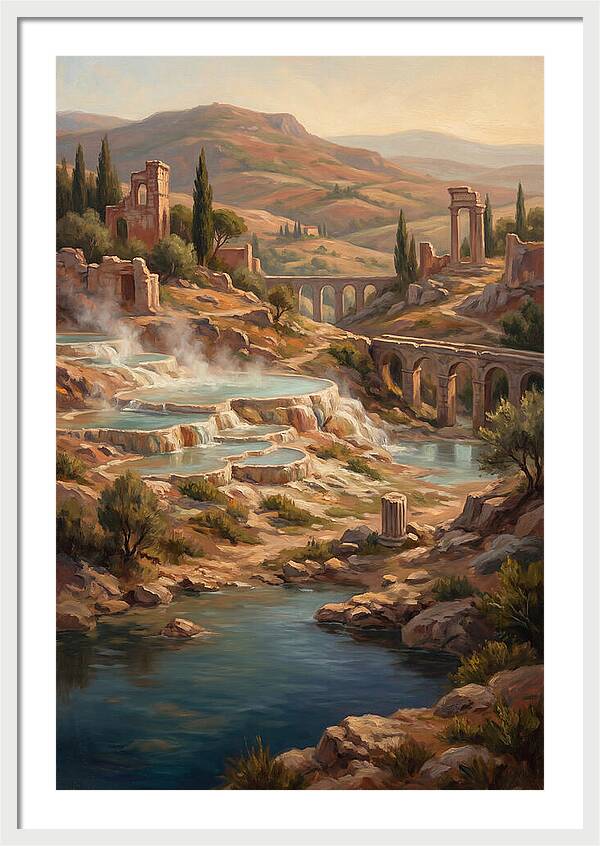 Geothermal Landscape Serenity