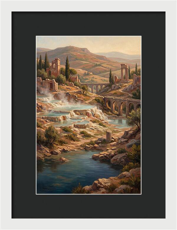 Geothermal Landscape Serenity