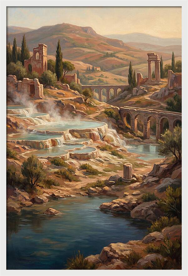 Geothermal Landscape Serenity