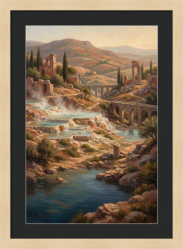 Geothermal Landscape Serenity