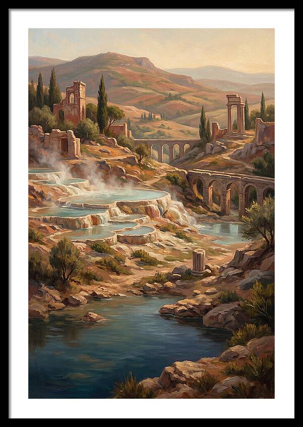 Geothermal Landscape Serenity