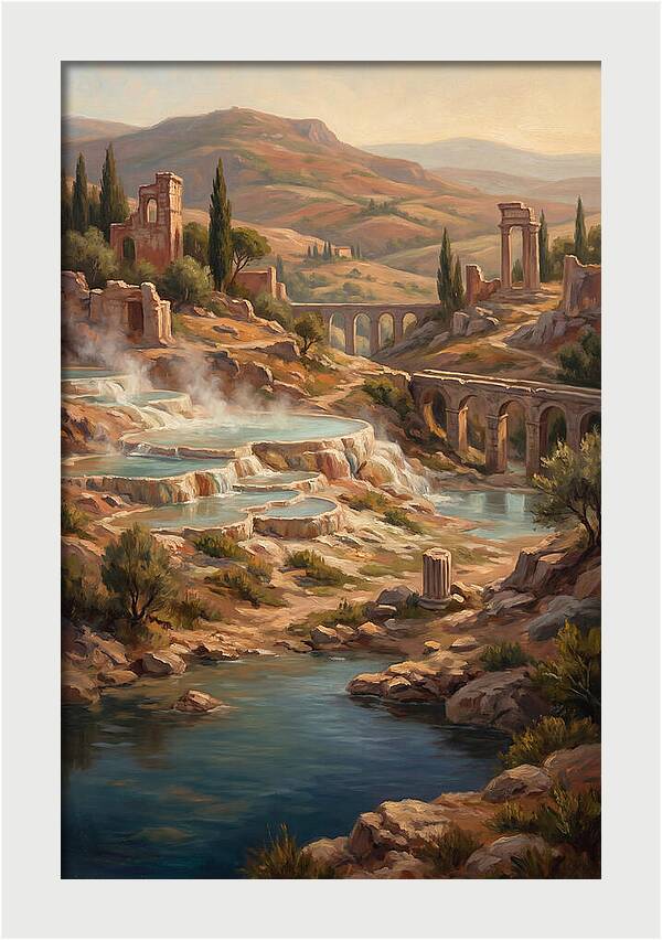 Geothermal Landscape Serenity