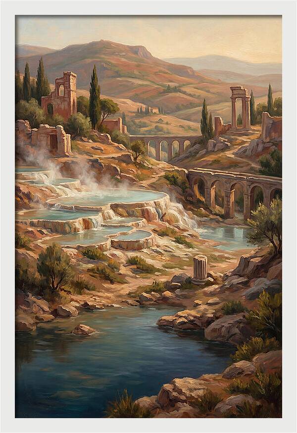 Geothermal Landscape Serenity