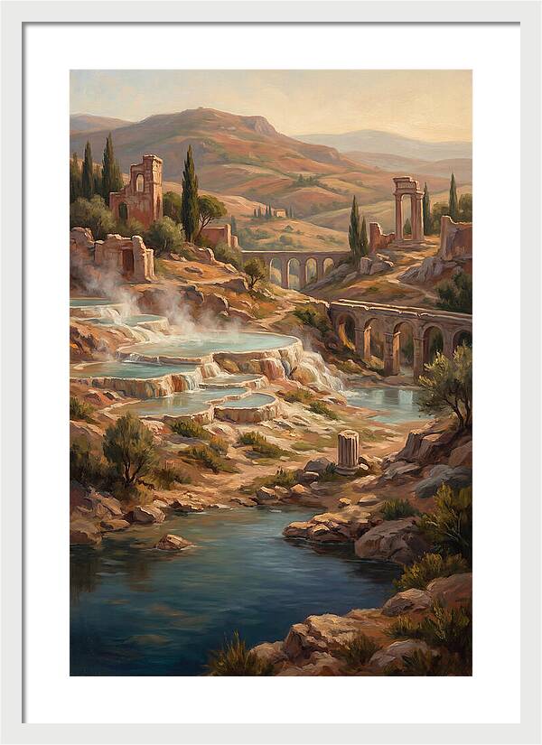 Geothermal Landscape Serenity