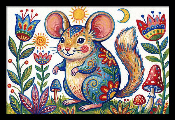 Gerbil Folk Art