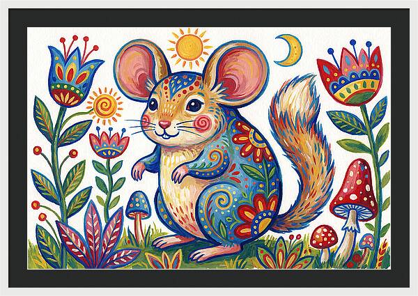 Gerbil Folk Art