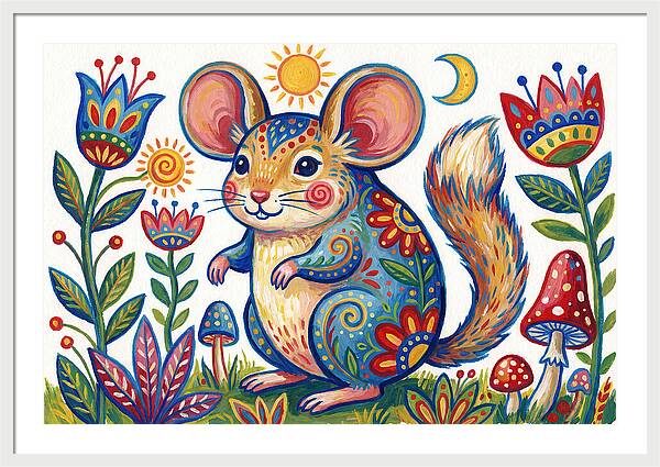 Gerbil Folk Art