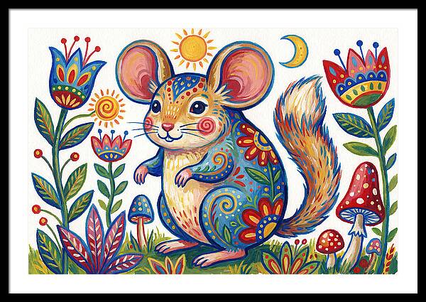 Gerbil Folk Art
