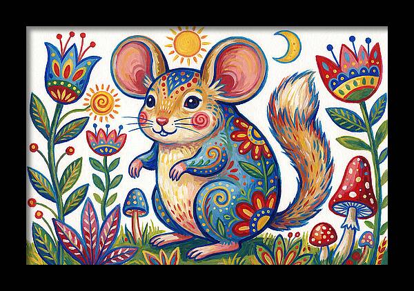 Gerbil Folk Art