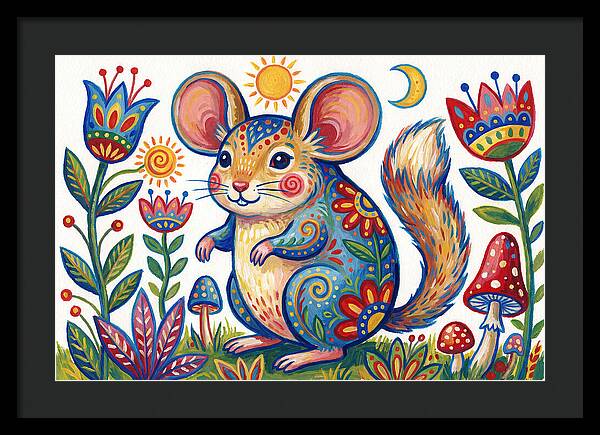 Gerbil Folk Art