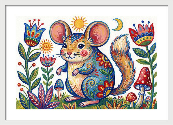 Gerbil Folk Art