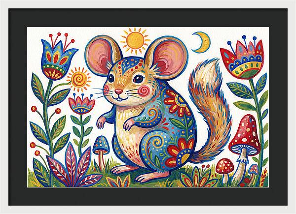 Gerbil Folk Art
