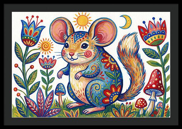 Gerbil Folk Art