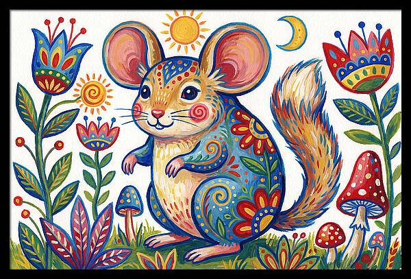 Gerbil Folk Art