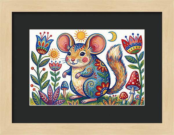 Gerbil Folk Art
