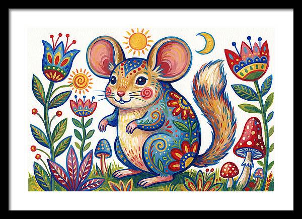 Gerbil Folk Art