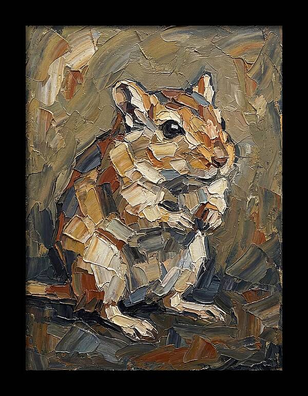 Gerbil In Textured Colors