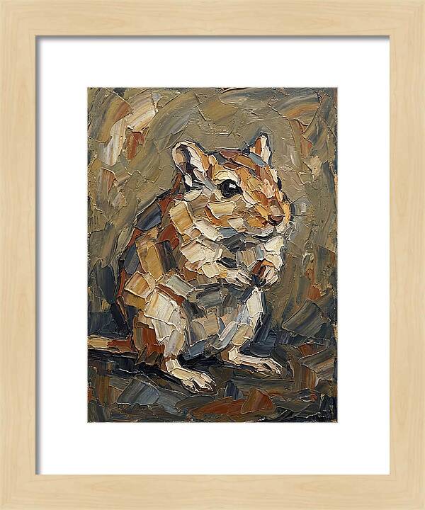Gerbil In Textured Colors