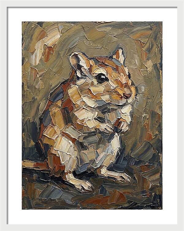 Gerbil In Textured Colors