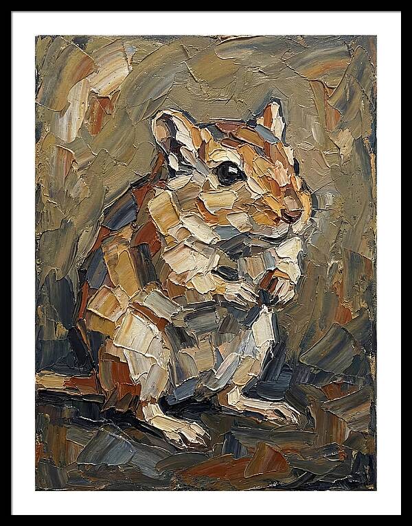 Gerbil In Textured Colors