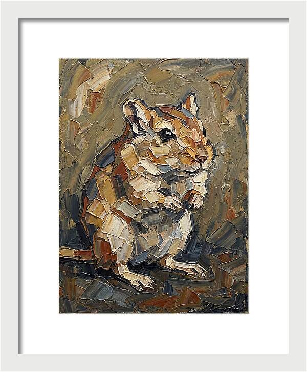 Gerbil In Textured Colors