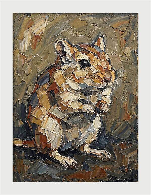 Gerbil In Textured Colors