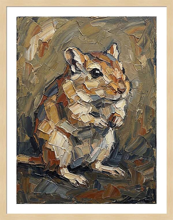 Gerbil In Textured Colors