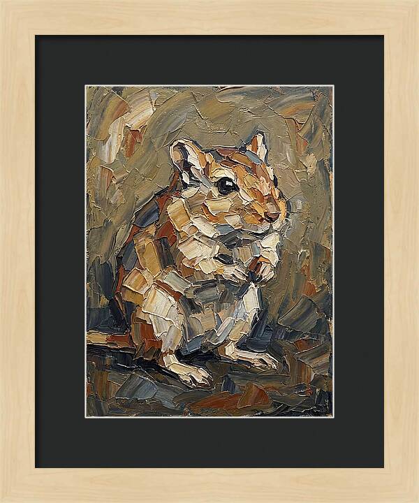 Gerbil In Textured Colors
