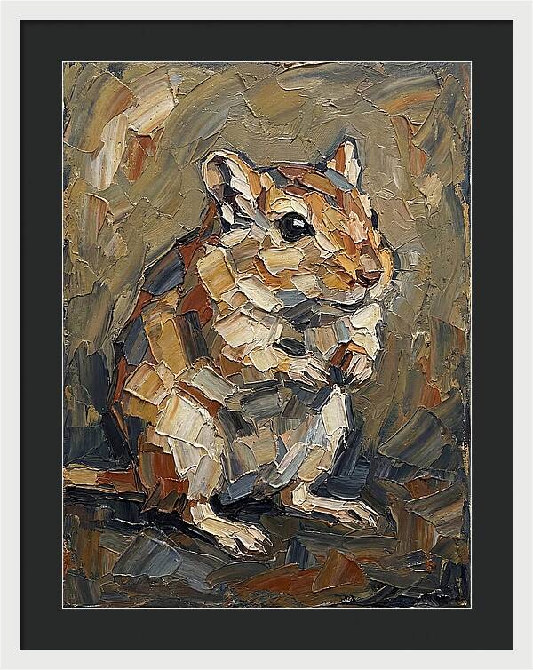 Gerbil In Textured Colors