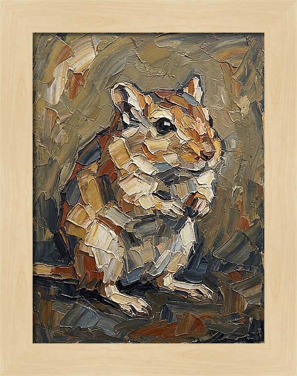 Gerbil In Textured Colors