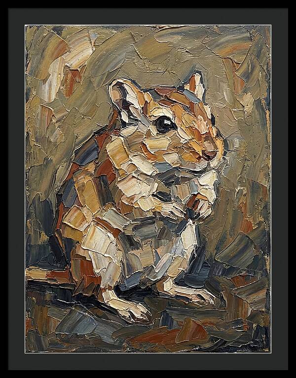 Gerbil In Textured Colors