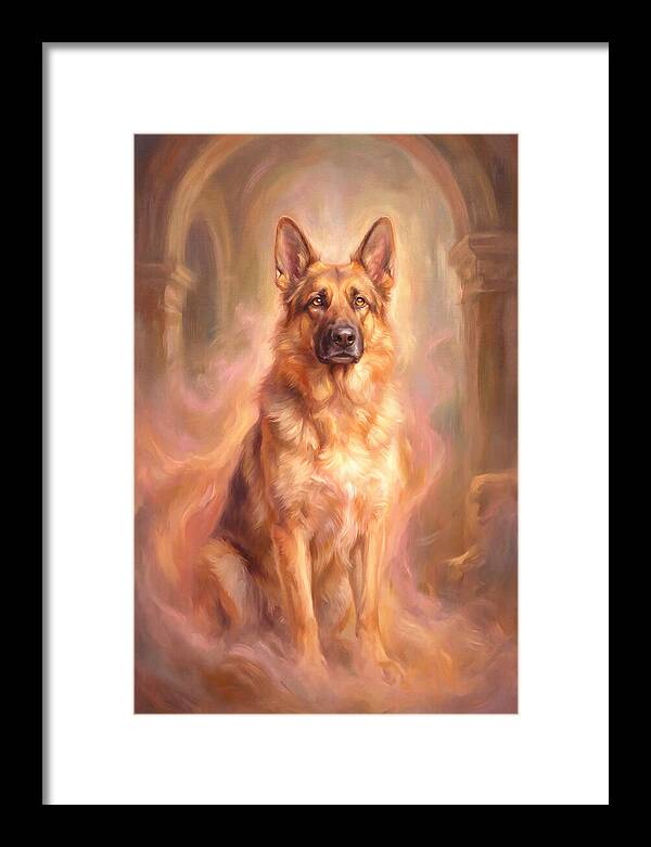 German Shepherd Portrait