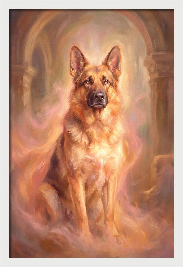 German Shepherd Portrait