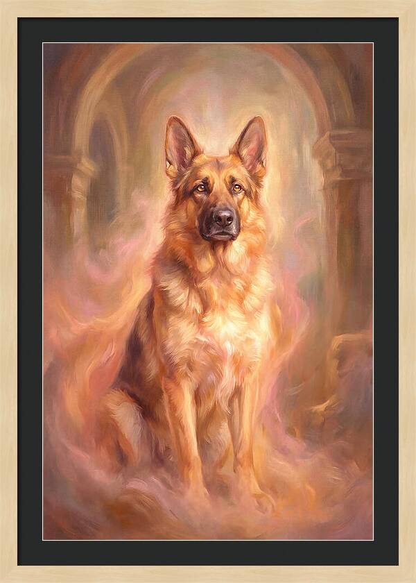 German Shepherd Portrait