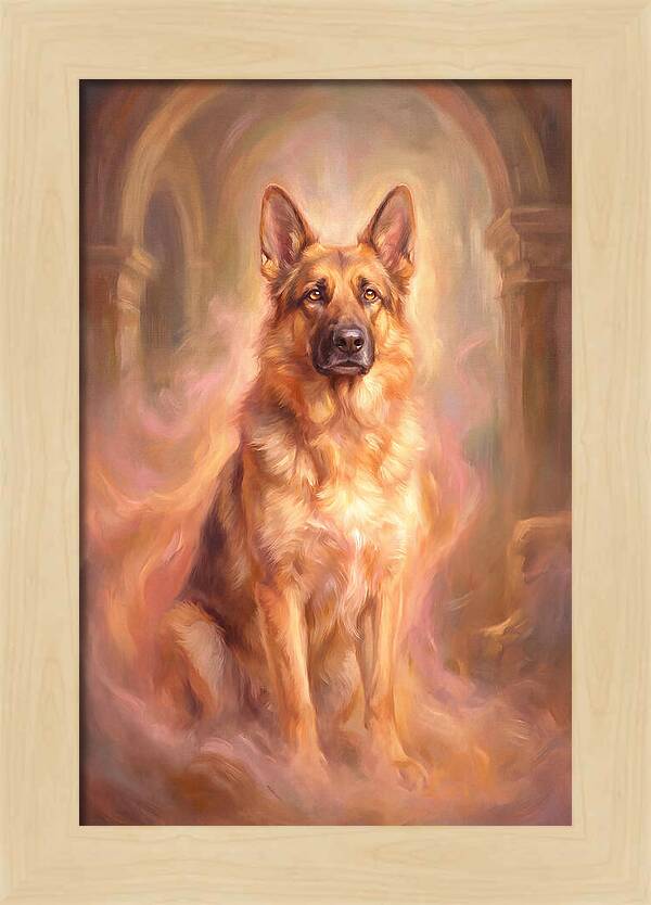 German Shepherd Portrait